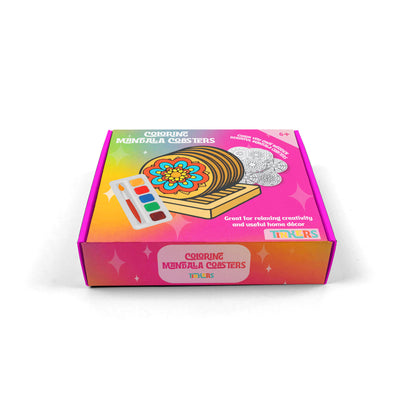COLORING MANDALA COASTERS